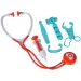 Geanta medicului cu stetoscop in două variante, 7 bucăți - Simba Toys