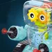 GearWheel robot de luptă iluminat cu lansator două variante