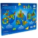 Geomag Magnetic Tiles Gems 60 de piese joc de construcție magnetic imaginea 2