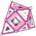 Geomag Pink set magnet cu 104 bucăţi
