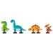 Geomag: Plăci magnetice Dino lume imaginea 4