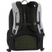 Gri-negru rucsac, ghiozdan ergonomic