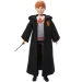 Harry Potter: Ron Weasley păpușă în robă cu baghetă magică - Mattel imaginea 2