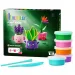 Hey Clay: Plant Folks figurine de plante set de plastilină – set de 15 bucăți imaginea 1