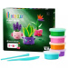 Hey Clay: Plant Folks set de plastilină cu figurine de plante – set de 15 bucăți