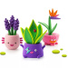 Hey Clay: Plant Folks set de plastilină cu figurine de plante – set de 15 bucăți