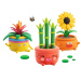 Hey Clay: Set creativ de plastilină pentru iubitorii de plante – set de 15 bucăți
