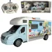 Holiday Travel autocaravană telecomandă RC cu lumină 27MHz 1/32 scară 20cm