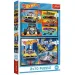 Hot Wheels - 2 x 70 bucăți puzzle - Trefl imaginea 1