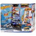 Hot Wheels City: 2 in 1 turn de curse set de joacă - Mattel
