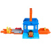 Hot Wheels: City Dine &amp; Go set de bază pistă cu restaurant auto – Mattel