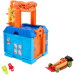 Hot Wheels: City Dine &amp; Go set de bază pistă cu restaurant auto – Mattel