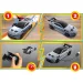 Hot Wheels: Ford Mustang GTD mașină mică cu telecomandă - Mattel imaginea 4