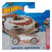 Hot Wheels: Mașină mică albă Donut Drifter 1/64 - Mattel
