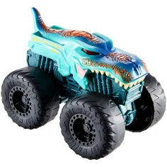 Hot Wheels Monster Trucks: Mega Wrex mașină monstru cu efecte de lumină și sunet 1/43 - Mattel imaginea 2