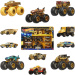 Hot Wheels Monster Trucks: Pachet multiplu cu 11 mașinuțe campioane - Mattel
