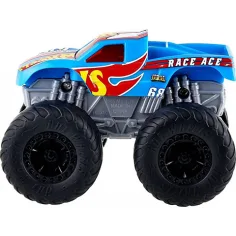 Hot Wheels Monster Trucks Race Ace vehicul cu lumini și sunete 1/43 - Mattel imaginea 2