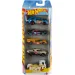 Hot Wheels: Set cool de 5 mașinuțe Stunt Tracks 1/64 - Mattel