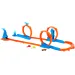 Hot Wheels: Set de creator al pistei cu triple bucle - Mattel imaginea 2