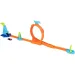 Hot Wheels: Set de început cu cascadorii - Set de joc Loop Flag Finish - Mattel imaginea 2