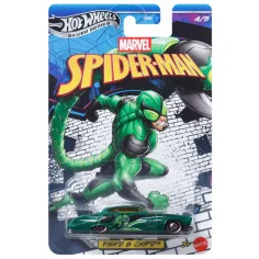 Hot Wheels Silver Series: Marvel Spider-Man Fish’d & Chip’d mașinuță 1/64 - Mattel