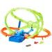 Hot Wheels Stunt Tracks Cascada de rampă set de autostradă - Mattel imaginea 2