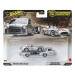 Hot Wheels: transportor auto Mercedes-Benz Renntransporter și mașinuță Mercedes-Benz 300 SLR 1/64 - Mattel