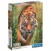 HQC Atacant tigru puzzle 1000 piese - Clementoni