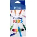 ICO: Creative Kids creion colorat hexagonal 12 bucăți set