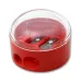 ICO: ascuţitor cu rezervor plastic cu 2 găuri