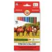 ICO: Koh-I-Noor set de creioane colorate groase triunghiulare