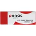 ICO: Penac radieră fără PVC culoarea roșie 5,9x2,1x1cm
