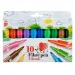 ICO: SÜNI Set markere groase 10 culori