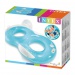 Intex: Saltea rotundă culoarea albastră 198x117cm