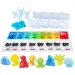 Jelly Gelz Dinos set creativ pentru figurine din gel cu dinozauri - Simba Toys imaginea 3