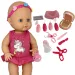 Jenny: Păpușă face pipi 12 bucăți cu set de joacă dentist două variante