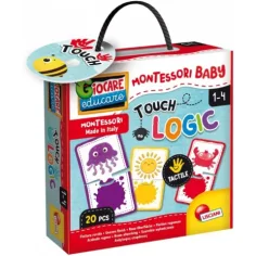 Joc de asociere logică Montessori Baby Touch culori - Lisciani