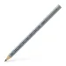 Jumbo Grip creion grafit B argintiu - Faber-Castell