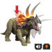 Jurassic World: Triceratops dino atacator cu sunet și lumină – Mattel