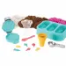 Kinetic Sand: Scents plastilină nisip set de făcut înghețată 454g - Spin Master