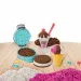 Kinetic Sand: Scents plastilină nisip set de făcut înghețată 454g - Spin Master