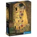 Klimt: Sărutul Colecția Muzeului puzzle de 1000 de piese cu poster - Clementoni