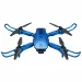 KOO: Kotaro 079 dron pliabil albastru cu telecomandă, cameră dublă și iluminare LED imaginea 2