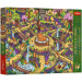 Labirintul imposibil cu capibare vesele puzzle Premium plus quality 500 piese - Trefl