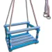 Leagăn din lemn albastru