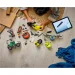 LEGO® City: Aeronava, camion cu braț telescopic și vehicul cu pernă de aer remix (60505) imaginea 5