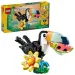 LEGO® Creator: Animale sălbatice: Tucan tropical (31173) imaginea 1
