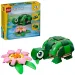 LEGO® Creator: Broască țestoasă cu o floare de nufăr (31377) imaginea 1