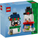 LEGO®: Decorațiuni de Crăciun cu om de zăpadă (40812)
