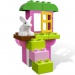 Lego Duplo: Cutie pentru piese de culoare roz (4623)